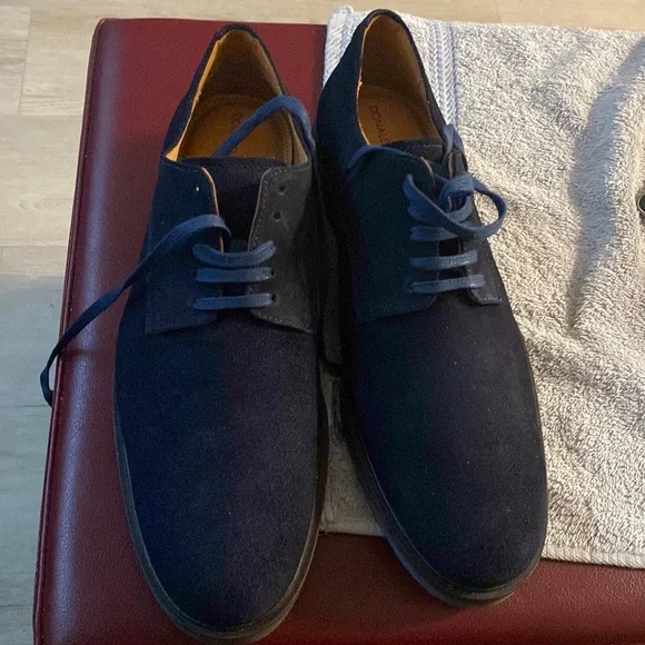Donald Pliner blue dirty bucks size 8 men’s Born Mens Size 13 Todd Navy Blue Plain Toe Nubuck Casual  main image 3
